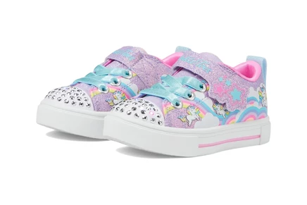 Кроссовки детские Skechers Kids Twinkle Sparks, разноцветные