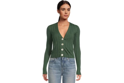 Свитер Madewell Merino Silk Akila Wide Rib Cardigan