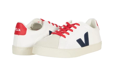 Детские кроссовки VEJA Kids Small Esplar Laces, белые