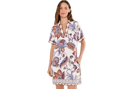 Платье Tommy Bahama Mesa Shores Short Sleeve Shift Dress