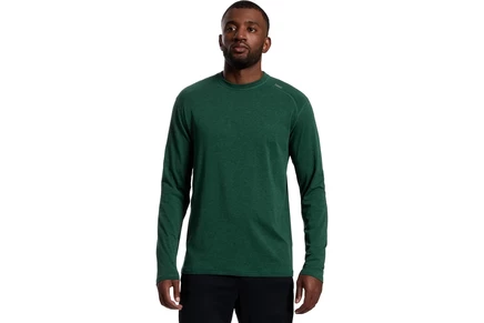 Мужская рубашка tasc Performance Carrollton Long Sleeve Shirt spruce heather