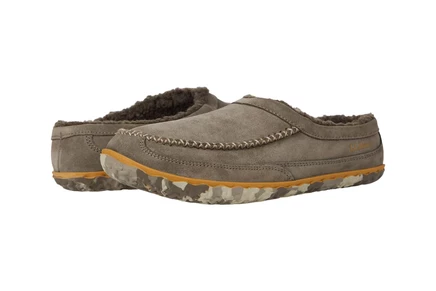 Мужские тапочки L.L. Bean Mountain Slipper Scuff, серые