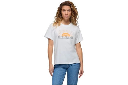 Женская футболка PrAna Sun Chaser Journeyman, молочно-белая