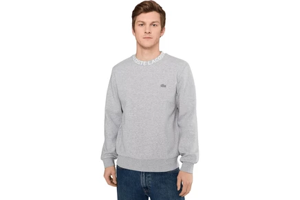 Толстовка Lacoste Jacquard Branded Jersey Sweatshirt