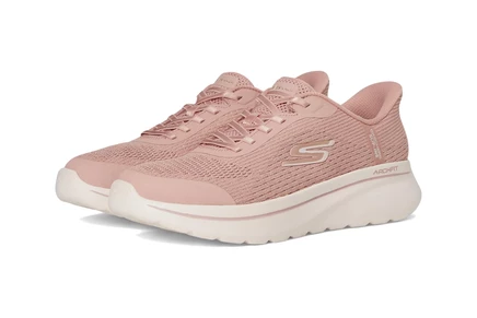 Женские кроссовки Skechers Go Walk Arch Fit N-joy Ria, лиловые