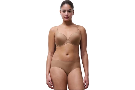 Женский бюстгальтер Chantelle Belle Plunge, кофейный