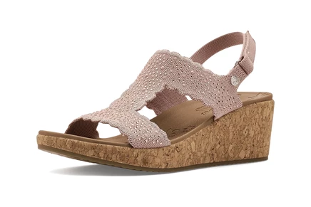 Женские босоножки Skechers Arch Fit Beverlee 2.0, розовые