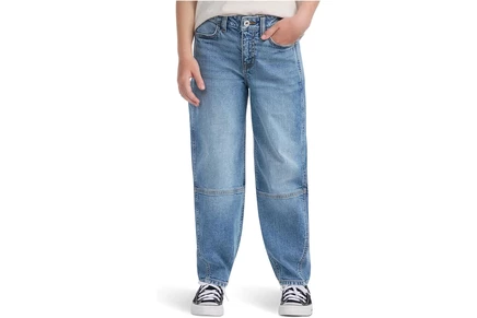 Джинсы abercrombie kids High-Rise Balloon Jeans (Big Kid)