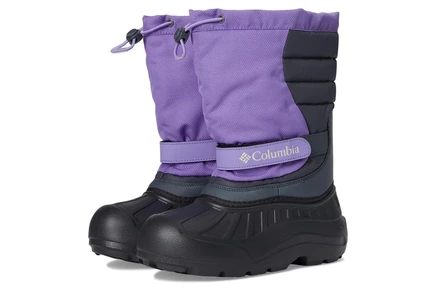 Детские ботинки Columbia Kids Powderbug, пейсли/графит