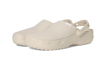 Унисекс сабо Crocs Classic Crafted Canvas, песочно-бежевые