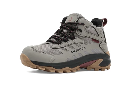 Детские ботинки Merrell Moab Speed 2 Mid, серые