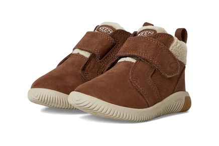 Унисекс кеды KEEN Kids KNX Middie с липучкой, бизон/сафари