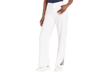 Джинсы 7 For All Mankind Denim Lustre Trousers in Brilliant White