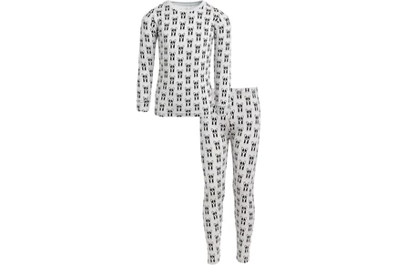 Пижама Kickee Pants Kids Print Long Sleeve Pajama Set