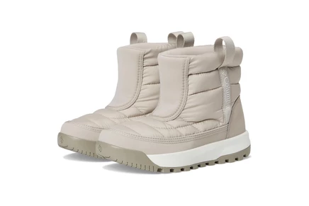 Детские ботинки Columbia Kids Snowtrot Mid, бежево-белые