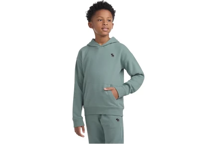 Толстовка abercrombie kids Essentials Fleece Hoodie(Big Kid)