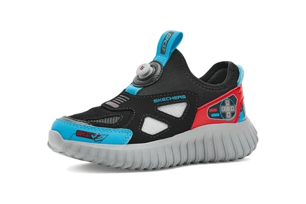 Детские кроссовки Skechers 402274L, черно-разноцветные