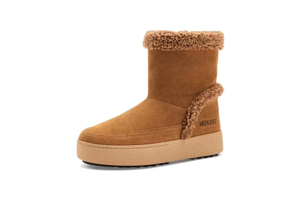 Женские ботинки Moon Boot Ltrack Tina, коньячный