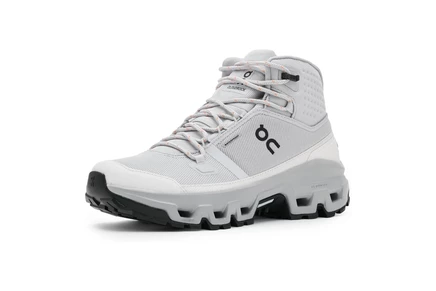 Женские кроссовки On Cloudrock Mid Waterproof glacier/alloy