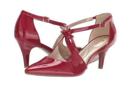 Bandolino Zeffer Pump rossy red patent