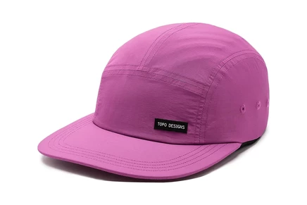 Унисекс кепка Topo Designs Nylon Camp Hat, сливовая