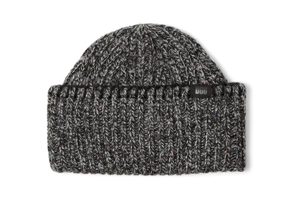 Унисекс шапка UGG Wide Cuff Confetti, черно-мульти