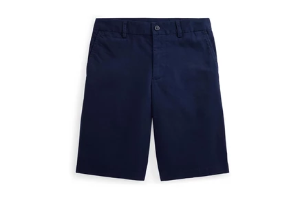 Шорты Polo Ralph Lauren Kids 20/1 Stretch Twill Flat Front Shorts (Big Kids)