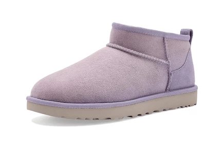 Женские угги UGG Classic Ultra Mini, сиреневые
