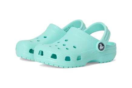 Детские клоги Crocs Kids Classic Clog, аквамарин