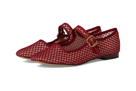 Sam Edelman Michaela Mesh deep scarlet