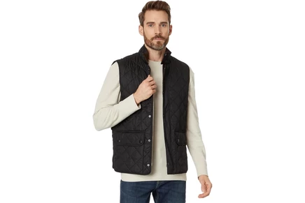 Мужской стеганый жилет Barbour Lowerdale, черный