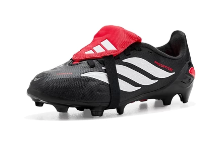 Детские бутсы adidas Predator, черно-бело-красные