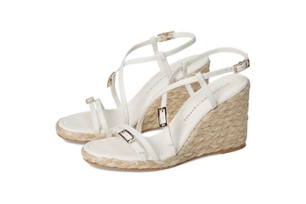Stuart Weitzman Georgie Espadrille Wedge cream/natural
