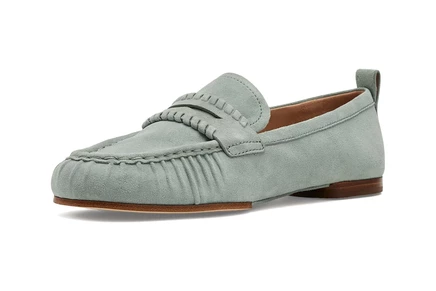 Женские лоферы Cole Haan Danby Travel замшевые, зеленые