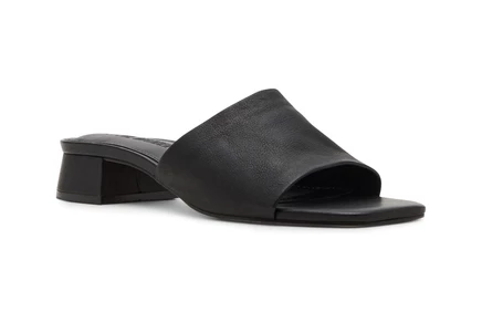 Женские босоножки Steve Madden Montgomery, черные кожаные