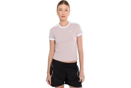 Женская футболка Puma T7 Slim Fit, розовая