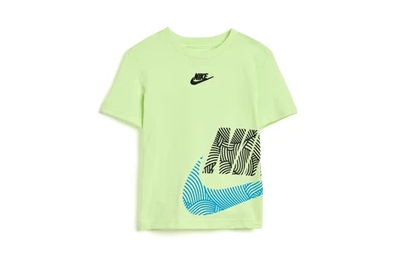 Детская футболка Nike In the Zone, светло-салатовая