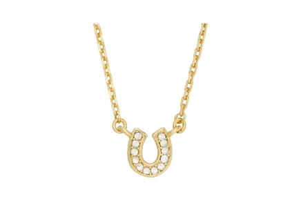 Кулон Kate Spade You're a Gem, прозрачный/золотистый