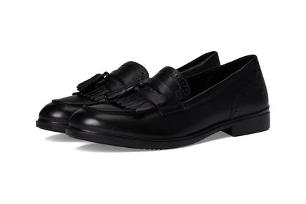 Женские лоферы Ecco Dress Classic 15 Tassel, черный лак