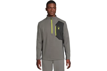 Мужская рубашка Spyder Bandit 1/2 Zip storm