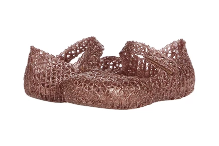 Mini Melissa Campana Papel BB (Toddler/Little Kid) rose glitter