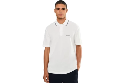 Поло Armani Exchange Short Sleeve Cotton Wording Polo