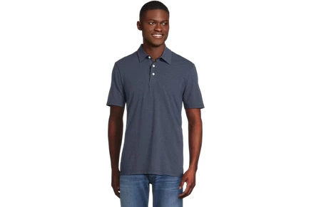 Мужская футболка-поло Faherty Short Sleeve Movement, меланж