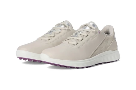 Женские кроссовки ECCO Golf S Casual Lace Waterproof Golf Shoe gravel/silver metallic