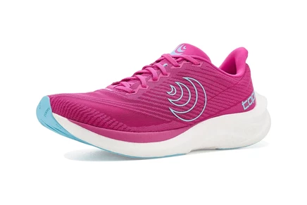 Женские беговые кроссовки Topo Athletic Cyclone 3, розово-голубые