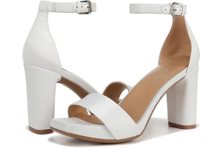 pearl white satin