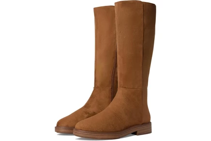 tobacco faux suede