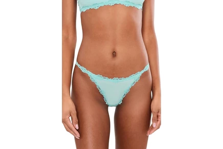 Женские стринги Free People Charlie Micro, светло-голубые