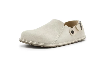Мужские сабо Birkenstock Lutry 365 замшевые, песочные