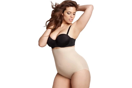 Женские трусы Naomi & Nicole Size Unbelievable Comfort Plus Hi Waist Brief